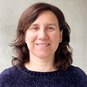 Eine der aktiven Vereinsfrauen des Frauennotrufs Mainz